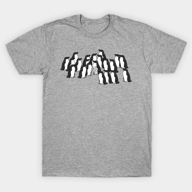 Penguin Brings News of Biden Harris T-Shirt by ellenhenryart